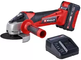 Kampinis šlifuoklis Einhell TC-AG 18/115 Li; 18 V; 1x4,0 Ah akum.
