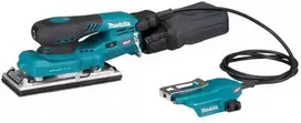 Makita BO007CGZ Akumuliatorinis vibracinis šlifuoklis XGT 40V, 80X130mm, ø2mm, AWS (be AWS lusto), Be akumuliatorių ir kroviklio!