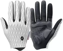 Rockbros sports pirštinės full spring-summer dydis M – baltos ir juodos spalvos