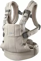 BabyBjorn Harmony - ergonomiška nešynė naujagimiams ir kūdikiams | Austi šviesiai smėlio spalvos