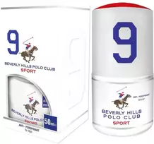 Beverly Hills Polo Club 1982 - Sport 9 Anti-Perspirant Dezodorantas Purškiklis For Men, 50 ml