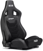 „Next Level Racing“ | PU oda ir zomša | Atlošiama sėdynė | ERS4 Elite PU odos ir zomšos leidimas | Juodas