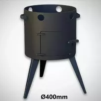 Kazan Mangal Krosnelė kazanui 12-16L / skersmuo 40cm / plienas 2mm