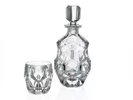Crystal Bohemia Bohemia rinkinys 7 dalių,Lunar