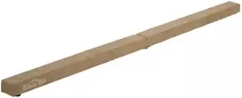 HOMCOM 210 cm Schwebebalken Turnbalken Indoor Outdoor Balance Beam Klappbarer Turnbalken Balancierbalken Balancierbalken bis 120 kg Braun
