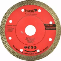 „Tvardy“ deimantinis diskas 125x10x22,23 mm universalus akmens masės pjovimui (100)