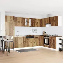 Kriaušės pagrindinė spintelė Porto 2 pcs Ruda Apdirbta mediena