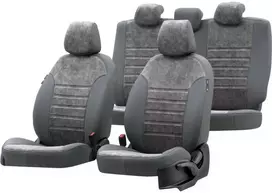 Otom Milano sėdynių užvalkalai (eko oda, medžiaginiai) Volkswagen T5 2003-2015m. (2 vietų)