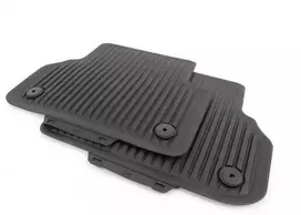 Vag Visų Oro Sąlygų Pėdų Kilimėliai Juodi Audi A4 A5 A6 8W0061511041 Originalus