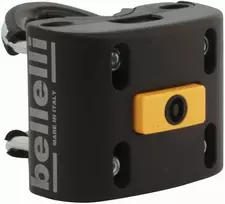 Vaikiška kėdutė Bellelli Tiger B-fix prie rėmo dark pilkas