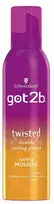 Schwarzkopf Got2b Twisted Espuma Rizos Perfectos, 250 ml