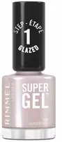 Rimmel London Super Gel Esmalte De Uñas 107-Glazed Out, 12 ml