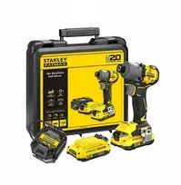 2 × 2,0 Ah SFMCF830D2K STANLEY smūginis veržliasukis