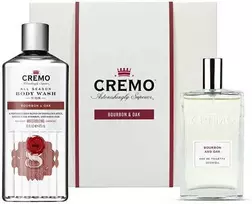 „Cremo Bourbon & Oak“ kūno priežiūros dovanų rinkinys