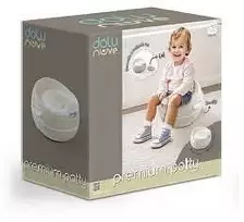 Wc puodukas su išimamu dubeniu ir dangčiu Dolu, smėlio sp., 7194