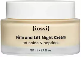 Kann Iossi Firm and Lift Night Kreminis liftingas ir stangrinantis naktinis kremas su retinoliu ir peptidais 50ml