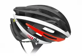 RH+ Dviratininko šalmas ZY MIPS Matinis Juodas-ARROW SHINY WH EHX6070 03 juoda-balta dydis L-XL (58-62)