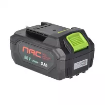 Akumuliatorius Nac B20-50-S; 20 V; 5,0 Ah; Li-ion