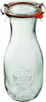 Šlapias buteliukas, 530 ml rinkinys, Weck, 6 vnt.