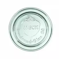 Stiklinės, dangtelis, 8 cm, Weck, 6 vnt.