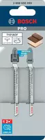 Bosch PRO siaurapj. pjūkleliai T101AOF 2 vnt.