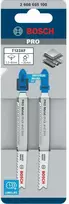 Bosch PRO siaurapj. pjūkleliai T123XF 2 vnt.