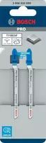 Bosch PRO siaurapj. pjūkleliai T118EOF 2 vnt.