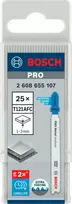 BOSCH PJŪKLĖ T PRO METAL MEDIUM T121AFC 92 mm / 25 vnt.