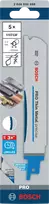 Pjūkleliai tiesiniam pjūklui Bosch 2608658988; 150 mm; 1,1 mm; 5 vnt.