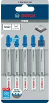 BOSCH T PRO METAL PLONAS PJŪKLĖLIS T121GFC 92 mm / 5 vnt.