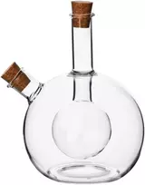 Excellent Houseware „Mondex Since 1986 PETER“ butelis alyvuogių aliejui (400 ml), actui (50 ml), 12 x 6 x 14,5 cm