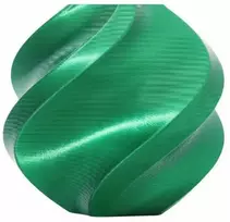 BambuLab Bambu Lab PLA Silk+ plastikas 1.75mm 1kg – rinkinyje su daugkartinio naudojimo rite – Candy Žalias