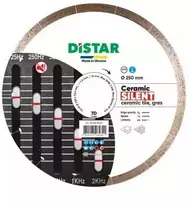 250 mm deimantinis pjovimo diskas Ceramics Silent, Distar