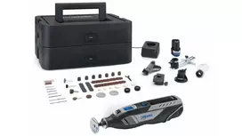 Daugiafunkcis įrankis Dremel 8250-5/65 Platinum, su 5 antgaliais ir 65 priedais