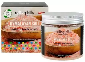 „Rolling Hills“ Himalajų druskos kūno šveitiklis, šalinantis nešvarumus, 250 g