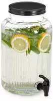 Zeller Stiklinis indas su čiaupu KITCHEN ESSENTIALS, 3900 ml