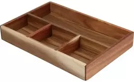 5five Simply Smart Insert Stalo įrankių stalčiaus įdėklas LUNU, 30 x 20 x 4,5 cm
