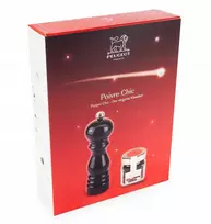 Peugeot Pipirų malūnėlis, 18 cm, juoda, Paris + pieprz