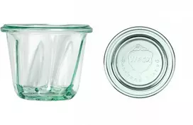 Weck Kepinių stiklainis 80 ml su dangteliu – 12 vnt. pakuotė