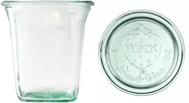 Weck Słoik 545 ml, su dangteliu, Quadro, 6 vnt.