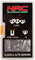 NAC PJOVIMO GRANDINĖ 18″ 72/325″/1,5 SPS01-45, 02-45,YD45/45,TT-CS5200