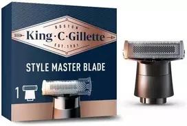 King C Gillette Skustuvo peiliukas „Razor Blade Styler Master XT10“ juodas