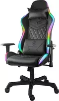 Deltaco žaidimų kėdė - PU oda, RGB (GAM-080)