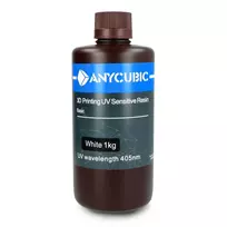 Derva 3D spausdintuvui - Anycubic 3D Printing UV Sensitive Resin Basic 1kg - Balta