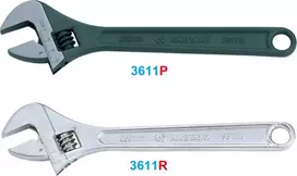 King Tony REGULIUOJAMAS ŠVEDINIS VERŽLATAS SU GRADAVIMU 30 mm x 250 mm, Juodas King Tony
