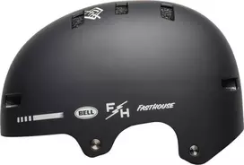 Bell VIETINIS bmx šalmas Šalmo dydis: L (59-61,5 cm), Pasirinkite spalvą: Matinė juoda balta Fasthouse