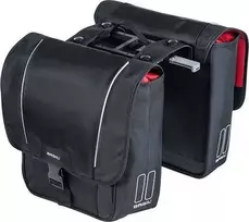 „Basil SPORT DESIGN“ dvigubas krepšys motociklui MIK 32 l, MIK sistema (paruoštas naudoti), juodas (NAUJIENA 2024 m.)