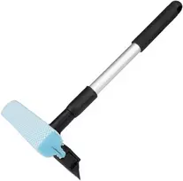 Langų ir veidrodžių stiklo plovimo įrenginys + teleskopinis aliuminio vandens valytuvas 35/48 cm amio-03853