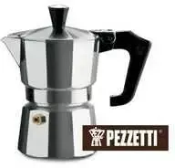 PEZZETTI ITALEXPRESS Aliuminis kavos virimo aparatas (2 puodeliai) - Sidabrinė