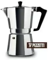 PEZZETTI ITALEXPRESS Aliuminis kavos virimo aparatas (9 puodeliai) - Sidabrinė